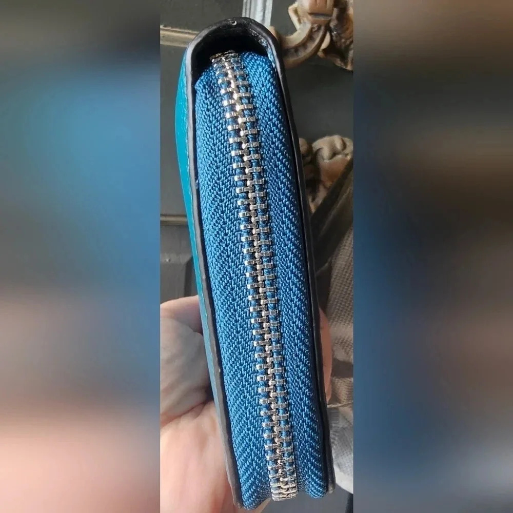 Jessica Moore Teal Wallet Wristlet  NWOT - Picture 5 of 13